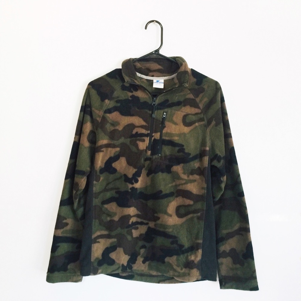 Starter fleece camouflage pullover Small (34-36)